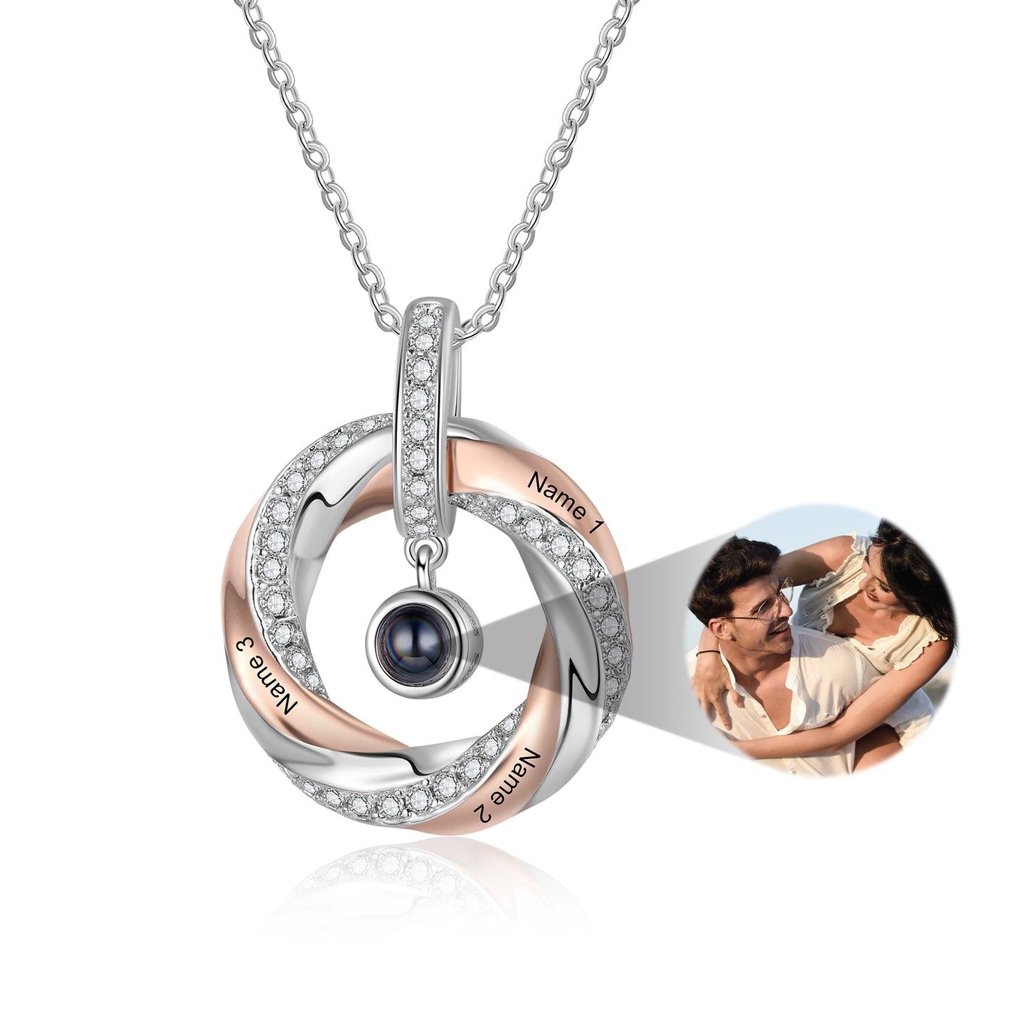 Personalized Projection Necklace