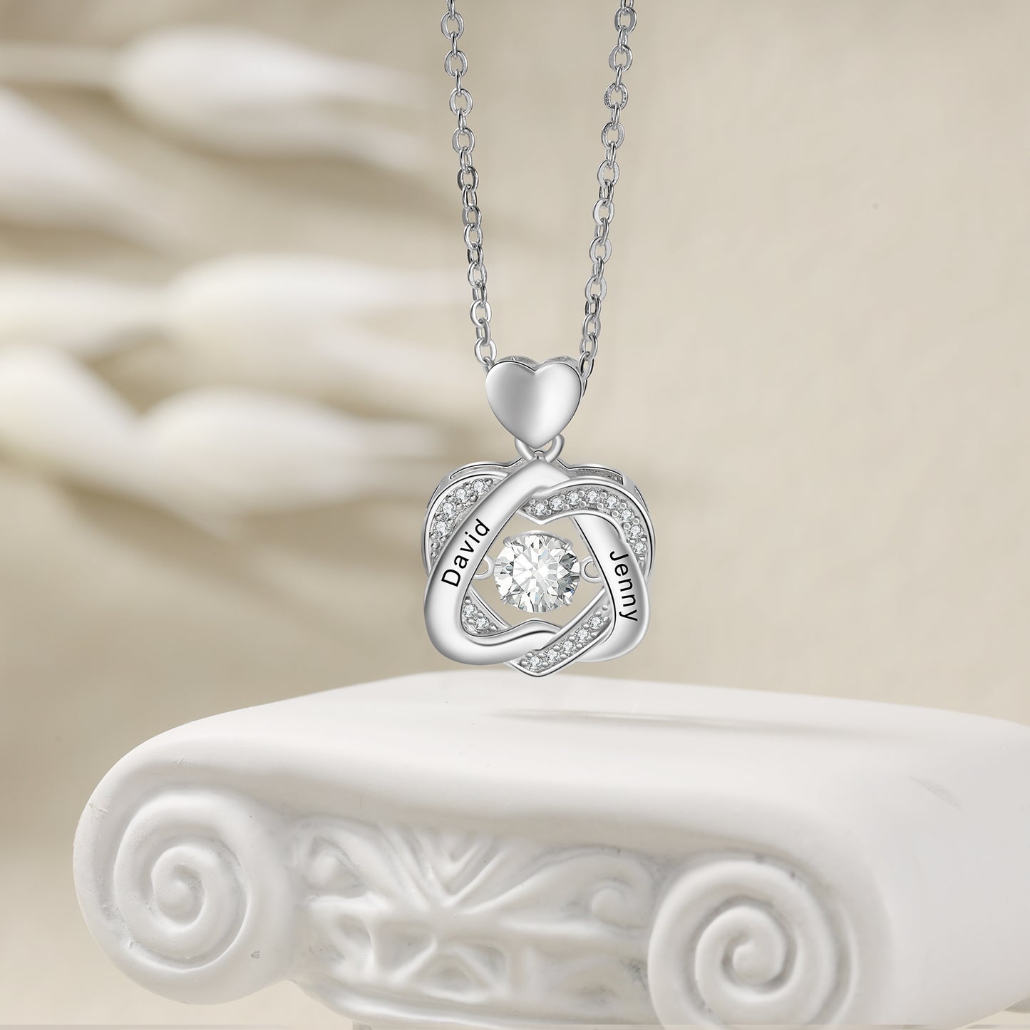 Symbolic Love Keepsake Heart Necklace